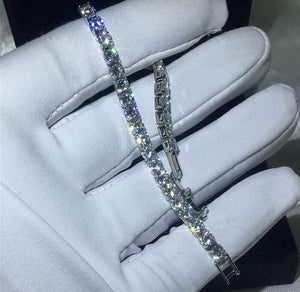 Planet Gates Style 1 / 18cm 29 Styles Fashion Tennis bracelet White Gold Filled Pave AAAAA Cz stone Statement Party Wedding bracelets for women men Jewelry