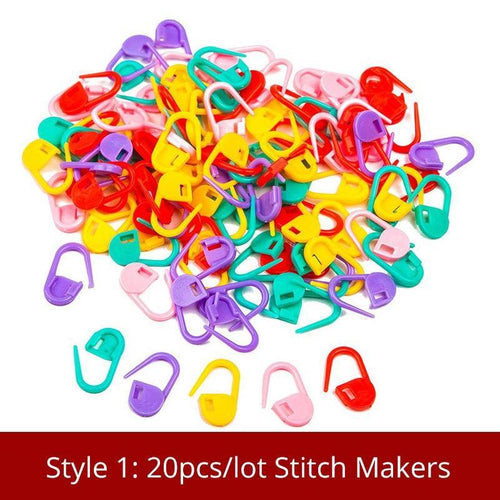 Planet Gates Style 1 35 Styles Sewing Accessories For Crochet Hook And Knitting Needles DIY Needles Arts Craft Weave With Stitch Markers Sewing Tools