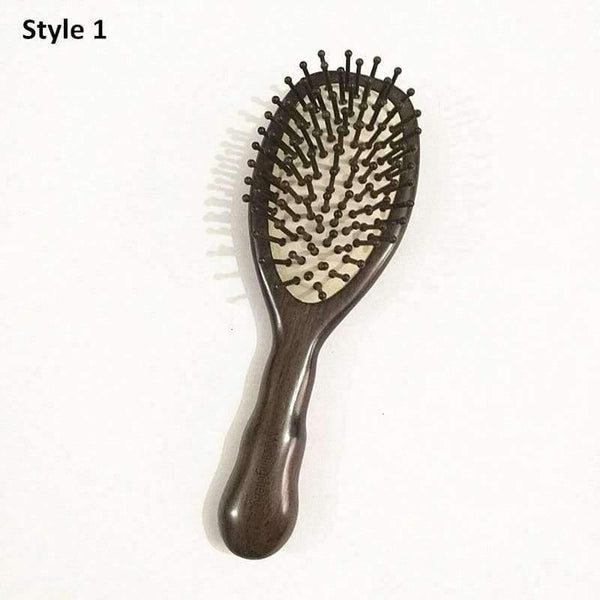 Planet Gates Style 1 Ebony Professional Hair Comb Health Care Massage Combs Anti-static Hair Brush Reduce Hair Loss Hairdress Styling