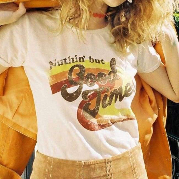 Planet Gates style 1 / L T-shirt top hippie letter casual printed printing graphic female tumblr fashion tee tshirt tops tees shirt