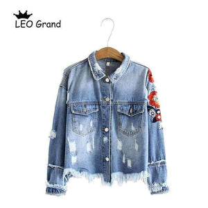 Planet Gates Style 1- No Fleece / S Autumn Winter denim jacket women long sleeve lambswool jean jackets with buttons basic coat streetwear  902133