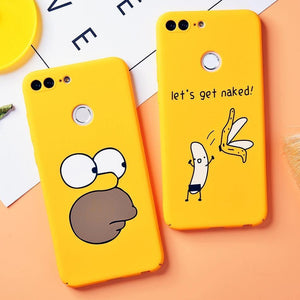 Planet Gates Style 1 / P20 Lite TOMKAS Funny Banana Cute Cartoon Case on for Huawei Honor 9 Lite Phone Case for Huawei P20 Lite P10 Lite P9 Lite Hard Back Cover