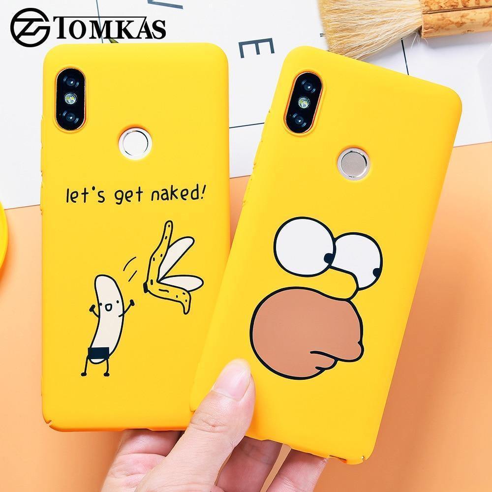 Planet Gates Style 1 / Redmi Note 5(Global) TOMKAS Cute Cartoon Case for Xiaomi Redmi Note 5 Phone Case for Xiaomi Redmi 4X 5 Plus Cases Mi A1 Back Cover Funny Naked Banana