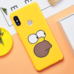 TOMKAS Cute Cartoon Case for Xiaomi Redmi Note 5 Phone Case for Xiaomi Redmi 4X 5 Plus Cases Mi A1 Back Cover Funny Naked Banana - Planet Gates