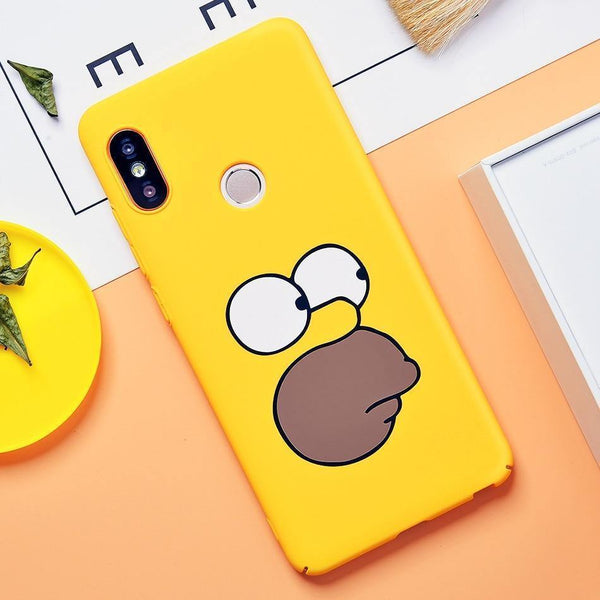 TOMKAS Cute Cartoon Case for Xiaomi Redmi Note 5 Phone Case for Xiaomi Redmi 4X 5 Plus Cases Mi A1 Back Cover Funny Naked Banana - Planet Gates