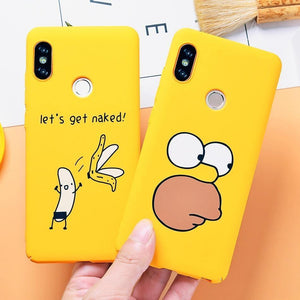 Planet Gates Style 1 / Redmi Note 5(Global) TOMKAS Cute Cartoon Case for Xiaomi Redmi Note 5 Phone Case for Xiaomi Redmi 4X 5 Plus Cases Mi A1 Back Cover Funny Naked Banana