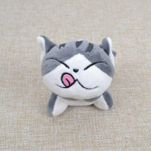 Planet Gates style 1 / United States Super Cute Sitting Chi Cat Keychain Plush Toys Dolls 10cm Stuffed Animals Soft Toys Kawaii Mini Kids Gifts