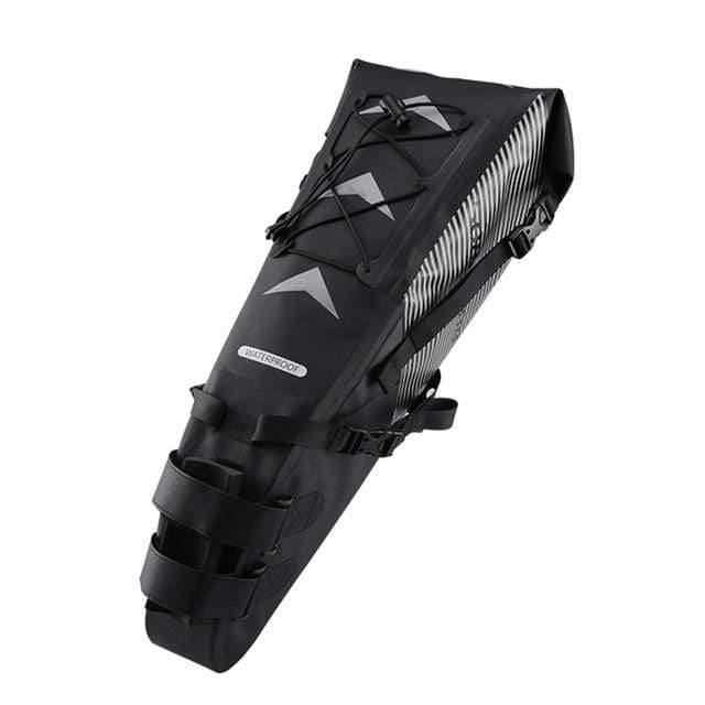 Planet Gates Style 2 Waterproof Bike Bicycle Saddle Bag Reflective Large Capacity Foldable Tail Rear Bag Cycling MTB Trunk Pannier Backpack