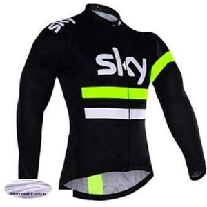 Planet Gates style-1 / XS Winter Thermal Fleece Pro Team Cycling Jersey Long Sleeve Bicycle Clothing Ropa Ciclismo Cycling Outdoor sports shirt