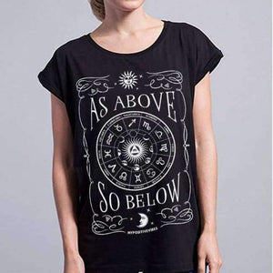 Planet Gates style 10 / L T-shirt top hippie letter casual printed printing graphic female tumblr fashion tee tshirt tops tees shirt