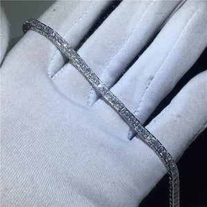 Planet Gates Style 11 / 18cm 29 Styles Fashion Tennis bracelet White Gold Filled Pave AAAAA Cz stone Statement Party Wedding bracelets for women men Jewelry