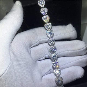 Planet Gates Style 13 / 18cm 29 Styles Fashion Tennis bracelet White Gold Filled Pave AAAAA Cz stone Statement Party Wedding bracelets for women men Jewelry