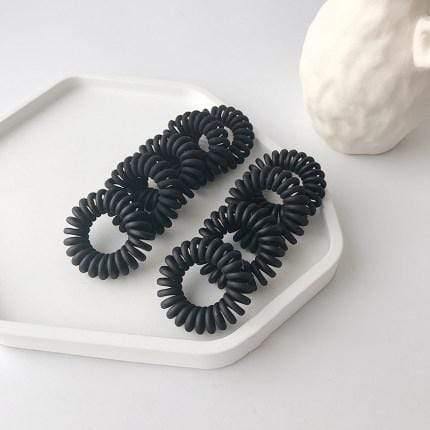 10pcs girl rubber band  headdress Headband anti-telephone line hair ring female Korean version hair band rope hair accessories