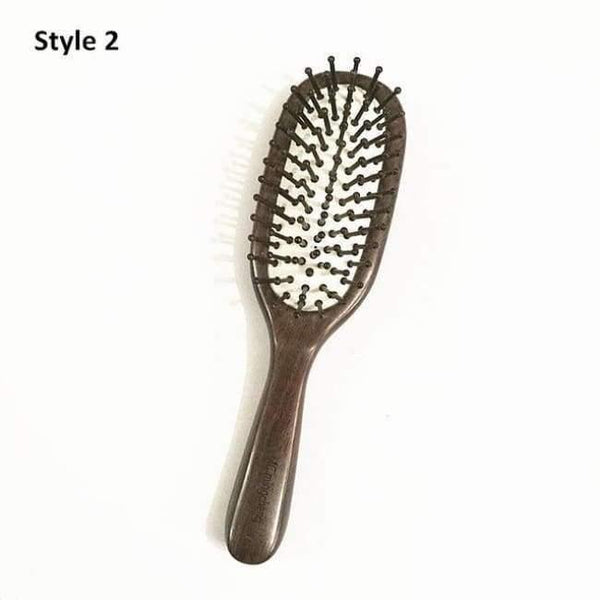 Planet Gates Style 2 Ebony Professional Hair Comb Health Care Massage Combs Anti-static Hair Brush Reduce Hair Loss Hairdress Styling