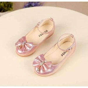Planet Gates Style 2 Pink / 5.5 Spring Kids princes Shoes For Girls Children Girl Wedding Shoe Gold Black Crown Sequins Baby Waterproof Footwear