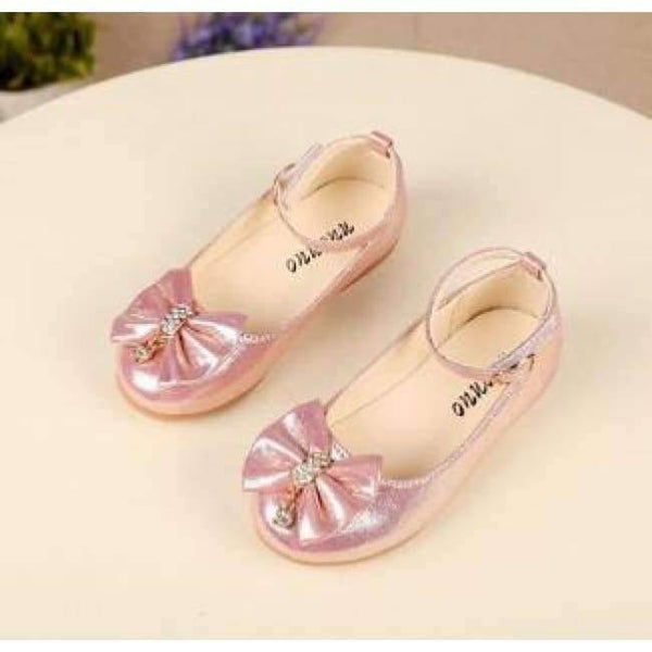 Planet Gates Style 2 Pink / 5.5 Spring Kids princes Shoes For Girls Children Girl Wedding Shoe Gold Black Crown Sequins Baby Waterproof Footwear