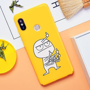 Planet Gates Style 2 / Redmi Note 5(Global) TOMKAS Cute Cartoon Case for Xiaomi Redmi Note 5 Phone Case for Xiaomi Redmi 4X 5 Plus Cases Mi A1 Back Cover Funny Naked Banana
