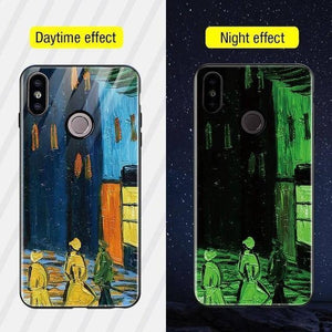 Planet Gates Style 2 / Redmi Note 6 Pro TOMKAS Silicone Glass Phone Case For Xiaomi Redmi Note 5 6 Pro Luxury Cover Case For Xiaomi Redmi 4X 5 Plus 6A Mi A1 A2 Lite