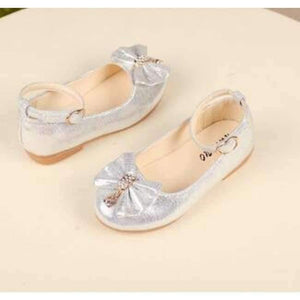 Planet Gates Style 2 Sliver / 5.5 Spring Kids princes Shoes For Girls Children Girl Wedding Shoe Gold Black Crown Sequins Baby Waterproof Footwear