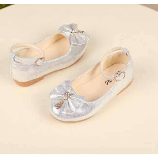 Planet Gates Style 2 Sliver / 5.5 Spring Kids princes Shoes For Girls Children Girl Wedding Shoe Gold Black Crown Sequins Baby Waterproof Footwear