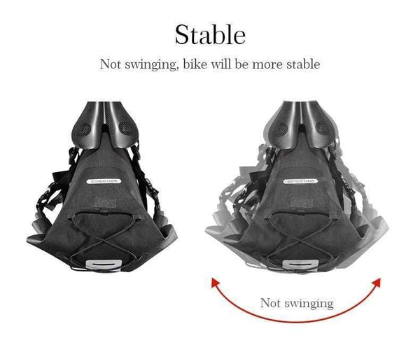 Planet Gates Style 2 Waterproof Bike Bicycle Saddle Bag Reflective Large Capacity Foldable Tail Rear Bag Cycling MTB Trunk Pannier Backpack