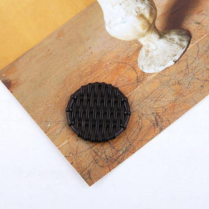 Planet Gates Style 23 Jewelry accessories imitation woven rattan round rectangular hollow resin pendant earrings wholesale lots bulk jewelry making