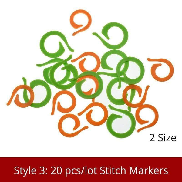 Planet Gates Style 3 35 Styles Sewing Accessories For Crochet Hook And Knitting Needles DIY Needles Arts Craft Weave With Stitch Markers Sewing Tools