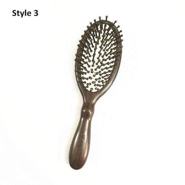 Planet Gates Style 3 Ebony Professional Hair Comb Health Care Massage Combs Anti-static Hair Brush Reduce Hair Loss Hairdress Styling