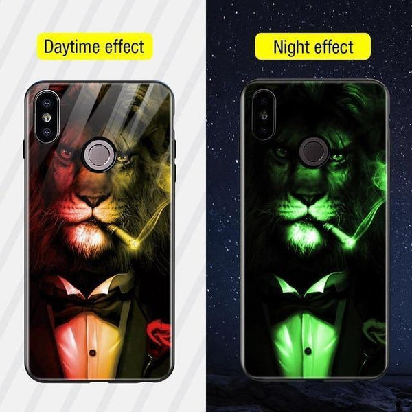 Planet Gates Style 3 / Redmi Note 6 Pro TOMKAS Silicone Glass Phone Case For Xiaomi Redmi Note 5 6 Pro Luxury Cover Case For Xiaomi Redmi 4X 5 Plus 6A Mi A1 A2 Lite