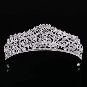 Planet Gates Style 3 Silver 2018 New Fashion Baroque Luxury Crystal AB Bridal Crown Tiaras Light Gold Diadem Tiaras for Women Bride Wedding Hair Accessories