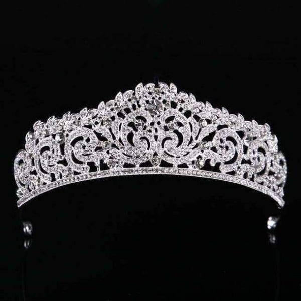 Planet Gates Style 3 Silver 2018 New Fashion Baroque Luxury Crystal AB Bridal Crown Tiaras Light Gold Diadem Tiaras for Women Bride Wedding Hair Accessories