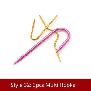 Planet Gates Style 32 35 Styles Sewing Accessories For Crochet Hook And Knitting Needles DIY Needles Arts Craft Weave With Stitch Markers Sewing Tools