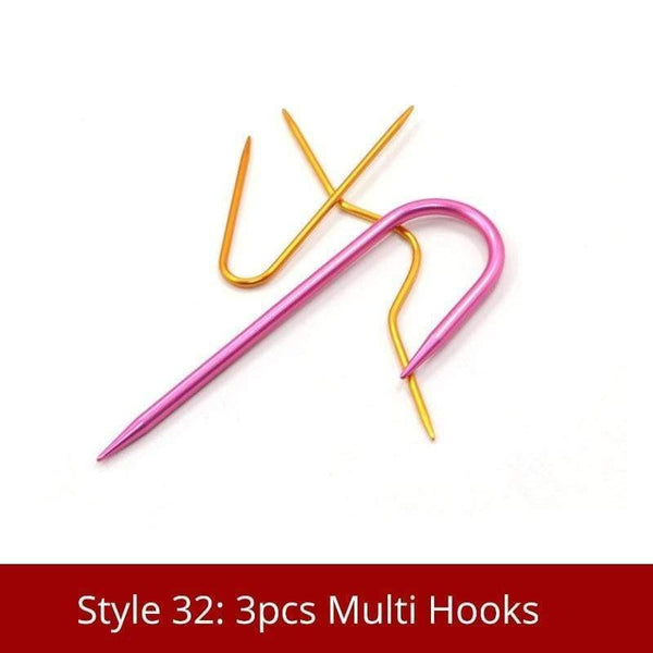 Planet Gates Style 32 35 Styles Sewing Accessories For Crochet Hook And Knitting Needles DIY Needles Arts Craft Weave With Stitch Markers Sewing Tools