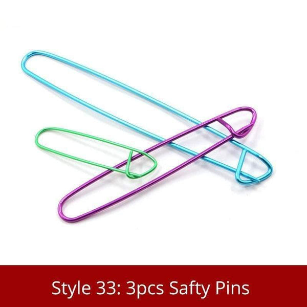 Planet Gates Style 33 35 Styles Sewing Accessories For Crochet Hook And Knitting Needles DIY Needles Arts Craft Weave With Stitch Markers Sewing Tools