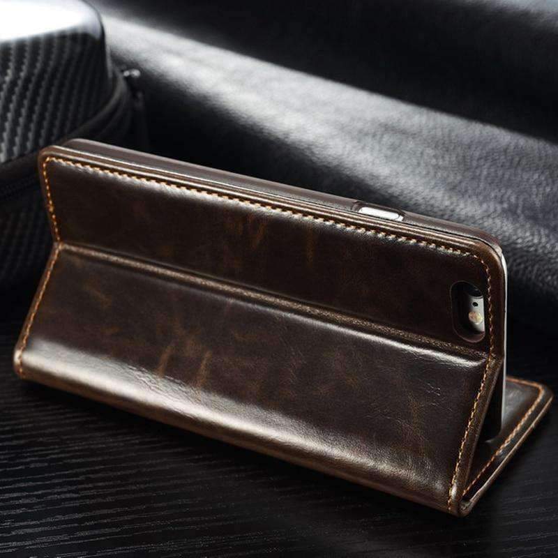 Planet Gates Style 4 / For iPhone 6 Apple iPhone 6s Case Leather Luxury Brand Phone Case For iPhone 6 Cover Wallet Flip Case With Card Slot Holder