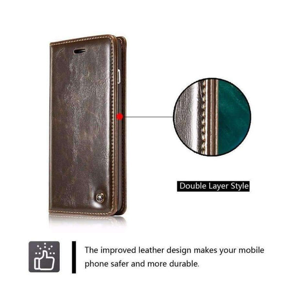 Planet Gates Style 4 / For iPhone 6 Apple iPhone 6s Case Leather Luxury Brand Phone Case For iPhone 6 Cover Wallet Flip Case With Card Slot Holder