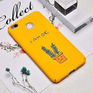 Planet Gates Style 4 TOMKAS Cute Cover Case For Xiaomi Redmi 4X Cases Candy Hard PC Matte Coque 5.0 Inch Xaomi Phone Case For Xiaomi Xiomi Redmi 4X
