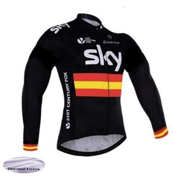 Planet Gates style-4 / XS Winter Thermal Fleece Pro Team Cycling Jersey Long Sleeve Bicycle Clothing Ropa Ciclismo Cycling Outdoor sports shirt