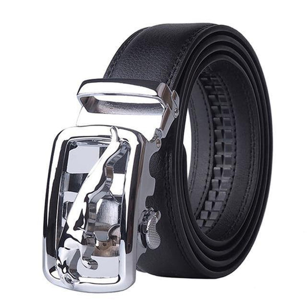 Planet Gates Style 5 / 110cm Designer Automatic Buckle Cowhide Leather men belt Fashion Luxury belts for men designer belts