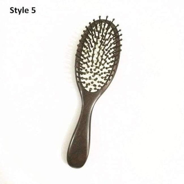 Planet Gates Style 5 Ebony Professional Hair Comb Health Care Massage Combs Anti-static Hair Brush Reduce Hair Loss Hairdress Styling