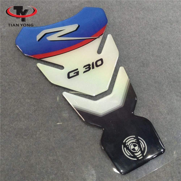 Motorcycle Parts For BMW G310R Tank Grip Cover Sticker 3D Decal Emblem Protection Tank Pad Cas Cap Fit For BMW G310 R G 310R