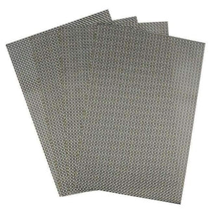Planet Gates STYLE 5 Set of 4 PVC Cross Weave Placemats for Dining Table Runner Linens Place Mat Kitchen Accessories Cup Wine Coaster Pad