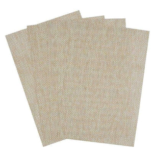 Planet Gates STYLE 5 Set of 4 PVC Cross Weave Placemats for Dining Table Runner Linens Place Mat Kitchen Accessories Cup Wine Coaster Pad