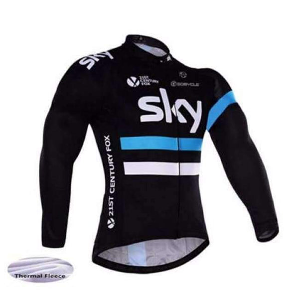 Planet Gates style-5 / XS Winter Thermal Fleece Pro Team Cycling Jersey Long Sleeve Bicycle Clothing Ropa Ciclismo Cycling Outdoor sports shirt