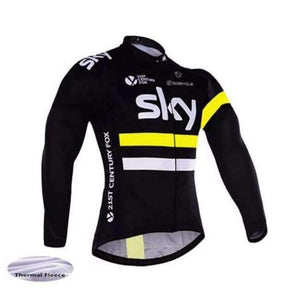 Planet Gates style-5 / XS Winter Thermal Fleece Pro Team Cycling Jersey Long Sleeve Bicycle Clothing Ropa Ciclismo Cycling Outdoor sports shirt