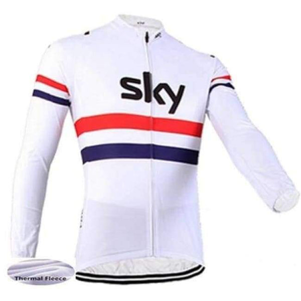 Planet Gates style-5 / XS Winter Thermal Fleece Pro Team Cycling Jersey Long Sleeve Bicycle Clothing Ropa Ciclismo Cycling Outdoor sports shirt