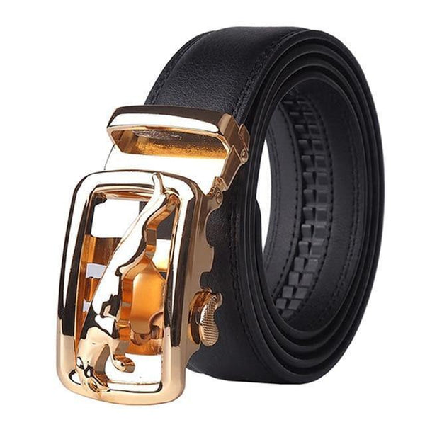 Planet Gates Style 6 / 110cm Designer Automatic Buckle Cowhide Leather men belt Fashion Luxury belts for men designer belts