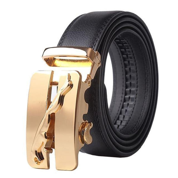 Planet Gates Style 7 / 110cm Designer Automatic Buckle Cowhide Leather men belt Fashion Luxury belts for men designer belts