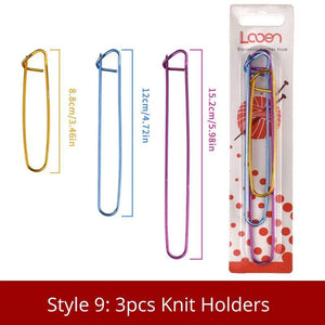 Planet Gates Style 9 35 Styles Sewing Accessories For Crochet Hook And Knitting Needles DIY Needles Arts Craft Weave With Stitch Markers Sewing Tools