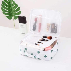 Planet Gates Style A cactus Organizer travel fashion lady cosmetics cosmetic bag beautician storage bags large capacity Women makeup bag H127